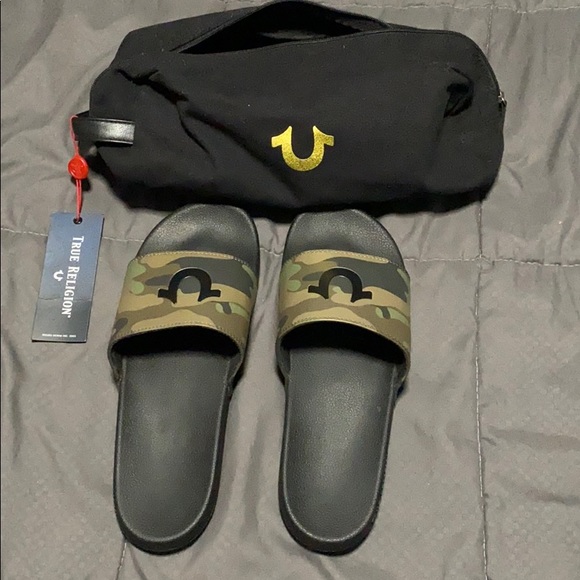 true religion camo slides